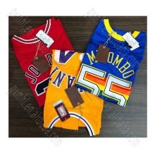 Retro Thai Basketball Jerseys: Shaquille O'Neal, Dennis Rodman, McGrady, Hardaway, Mutombo, Bryant