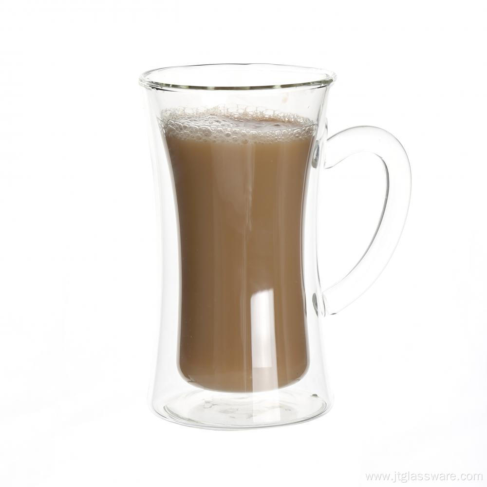 Hot sale double wall glass Coffee Glass Cup