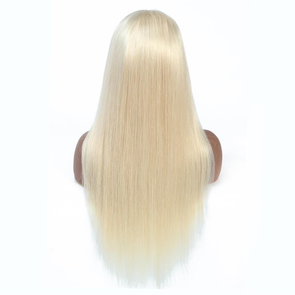 Transparent Lace Front 613 Blonde Human Hair Wigs With Baby Hair,Raw Virgin Long Hair Lace Frontal Wigs For Black Women