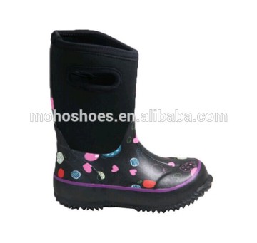 Lovely Children Classic Candy Waterproof Neoprene Rain Boots Gum Rain Boots