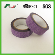Different pattern offer printing glitter tape for Christmas wholesale