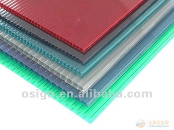 pp plastic hollow sheet 4mm