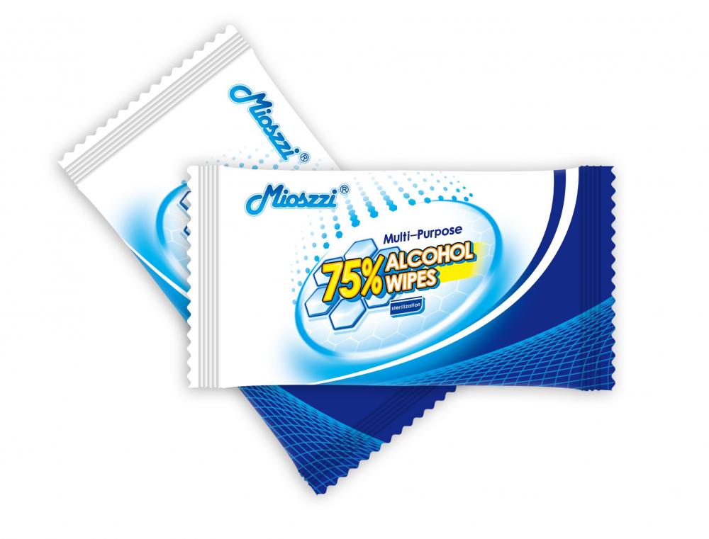 Individually Wrapped Quality Alcohol Cleaning Wipes