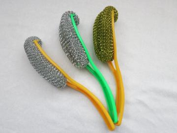 Durable steel wire kitchen cleaning brush