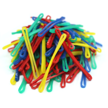 Custom Wide Elastic Colorful Rubber Bands for Office Use
