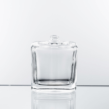 50 ML Square Empty Rectangular Perfume Glass Bottles with Sprayer