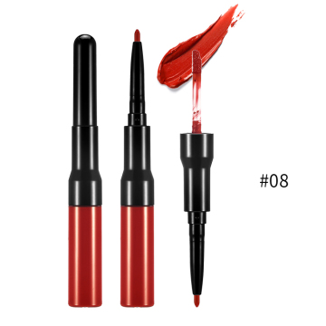 Waterproof Double Ended OEM Matte Lips Liner Pencil