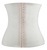 nude latex waist trainer for women elastic waist cincher corset