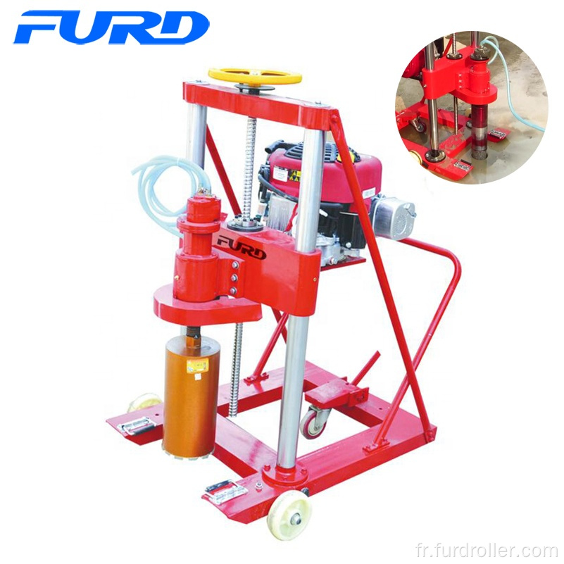 Machine de forage de noyau de chaussée en béton