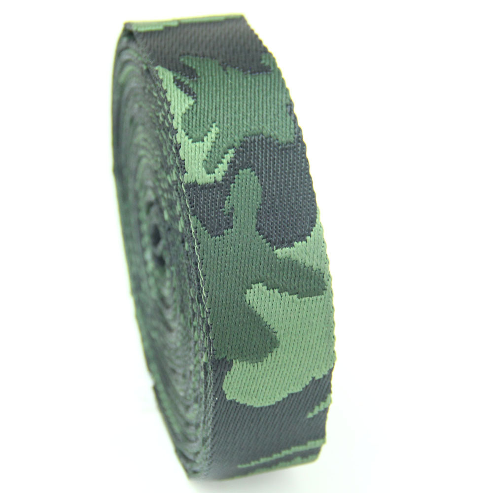 Customized Camo Nylon Tape Camouflage Nylon Webbing for Tactical Belt