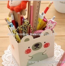 Hot Stamping Foils For Wood/wooden Pen Holder/pen Cabinet 