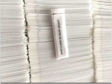 Woven Label AM 58khz sticker inside Sewn-in For clothes