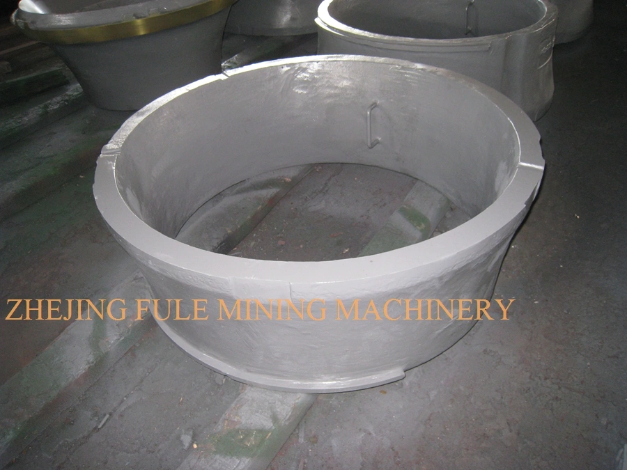 Trituradora de cono pieza de fundición manganeso cóncavo y manto Cone Crusher Casting Part Manganese Concave and Mantle