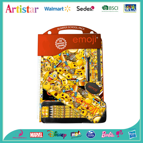 EMOJI stationery double blister card set