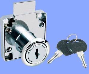 iron zinc alloy Blade drawer lock