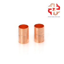 Copper Equal Straight Coupling Pipe Fittings