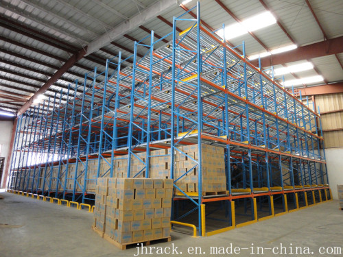 High-Capacity Storage System Pallet Flow Racking