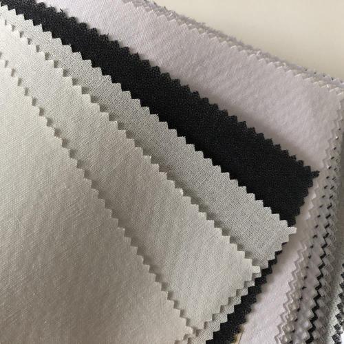 Factory supply 100%cotton shirt fusible woven interlining