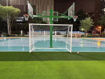 Steel movable Futsal goals