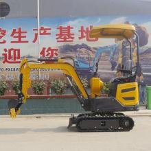 Китайская ферма использует мини -экскаватор 1 тонна