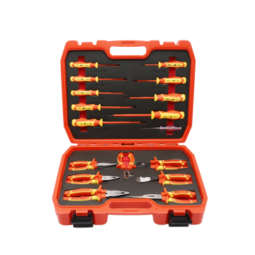 17pc Insulated Plier and screwdriver set