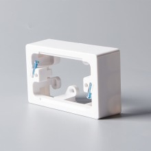 Electrical Wall Switch Socket Pvc Mounting Block shell