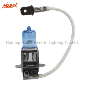 Super white brightness halogen lamp H3, auto fog light lamp 12V100W