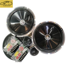 Budget-Friendly 3-way 6.5 Inch Car Audio Speaker Component Set: Affordable Round Speakers