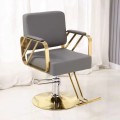 Bomba hidráulica reclinable Cadeira de Barbeiro Silla de Peluquero Equipo de salón de hombres negros Salón de belleza Sillas de peluquería
