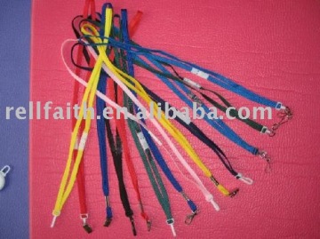 Flat Breakaways Lanyard with Custom Accessories
