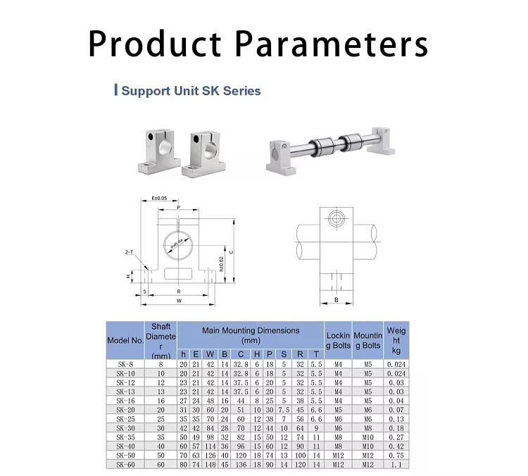 Sk30 Aluminium Linear Bearing For Cnc Machines, High Quality Sk30 ...