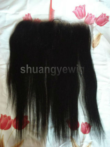 hot sale virgin peruvian hair silk base closure