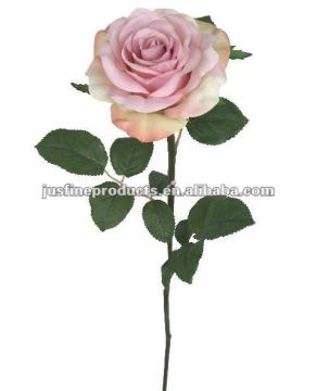Decorative Artificial Rose Flower, 26" Artificial Rose, Silk Rose, High Quality