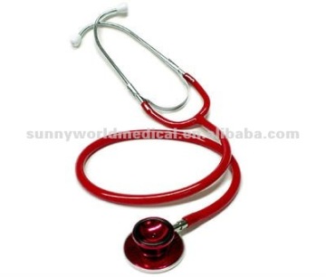 SW-ST02B Double head medical stethoscope and colorful double head stethoscope