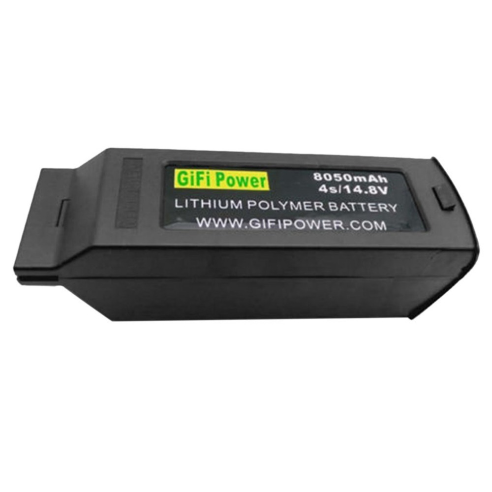 Gifi Power 8050mAh Large Capacity Battery 14.8V 4S Replacement Lipo Battery Drone Battery For Yuneec Typhoon H H480 UAV