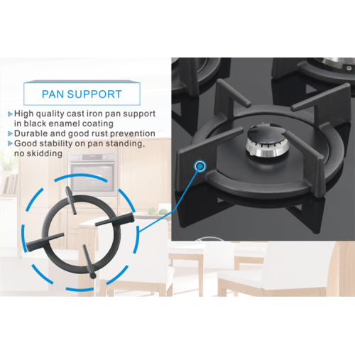 Harga tahan lama dan kompetitif 4 Burner Gas Range