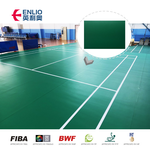 Pavimentazione sportiva in pvc di qualità USA per badminton