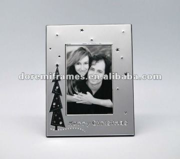 embossed Christmas theme aluminum picture frame