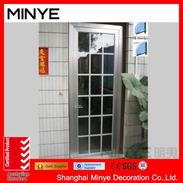 safety door design with grill glass design/House design aluminum door