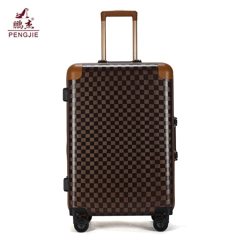 2 pieces set hard trolley ABS luggage