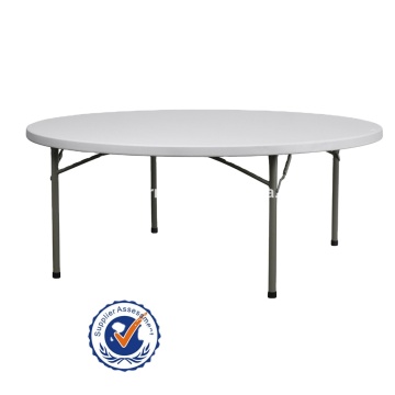 Portable Fold-in-Half Round Plastic Tables for Sale