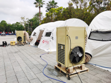 Compact Camping Air Conditioner Cooler for Tent