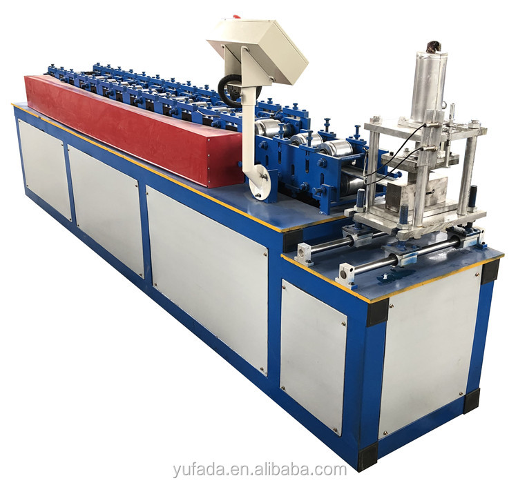 automatic roll shutter door roll forming machine frame making machine