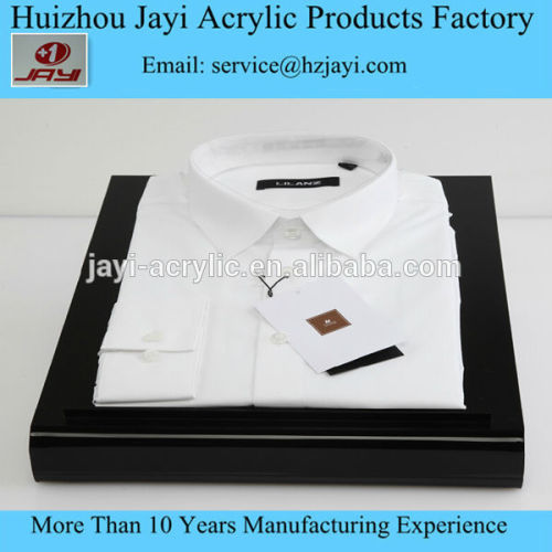 Hot sale clear acrylic display case, Custom High quality clear acrylic t-shirt display case