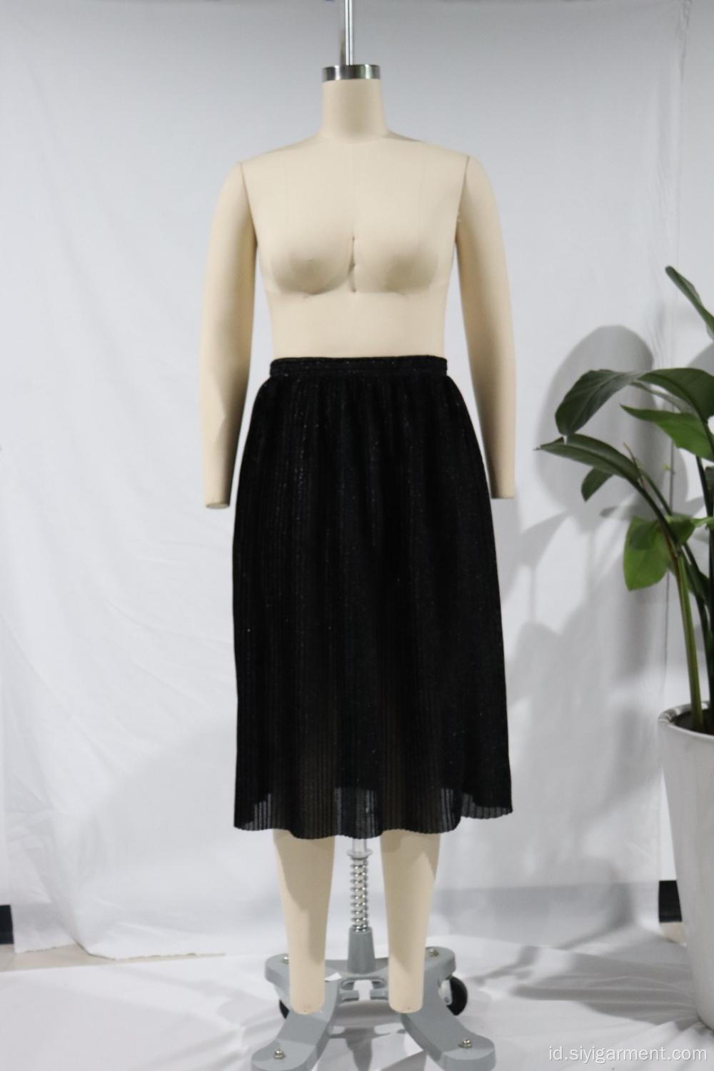 Rok Petticoat Poliester A-Line Untuk Wanita Elegan