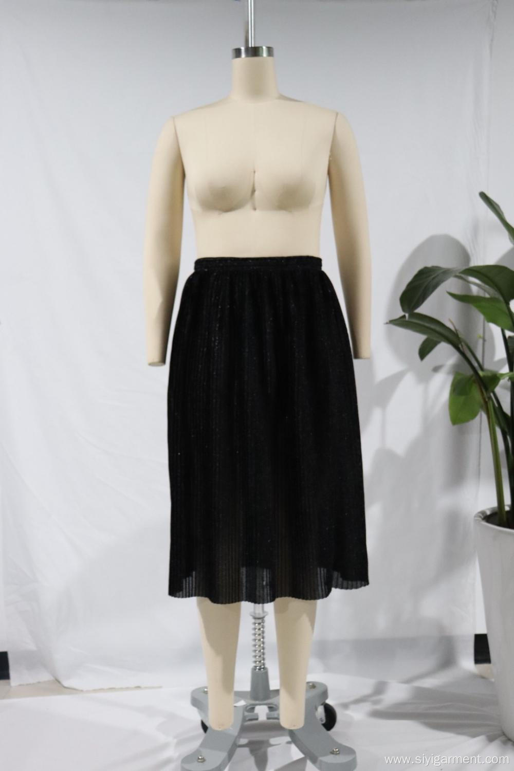 Latest Long Skirt Design Polyester A-Line Petticoat Skirts