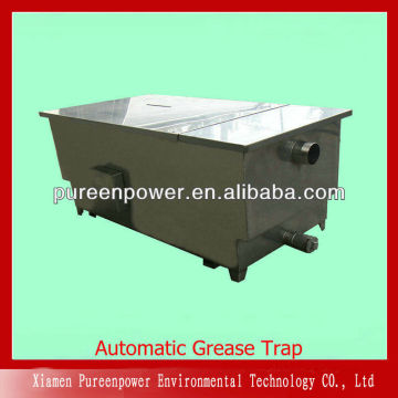 Automatic kitchen grease trap