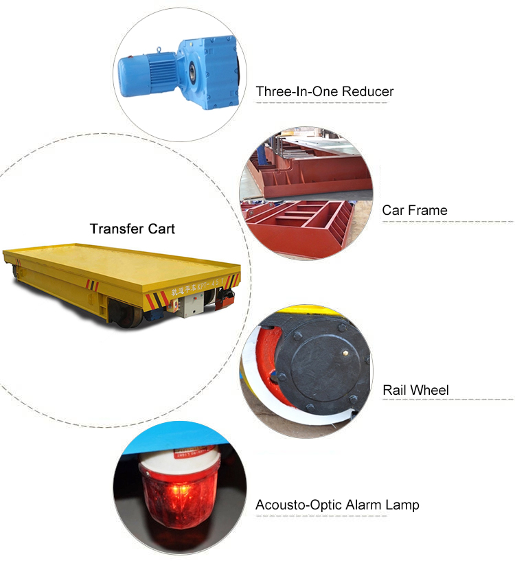 railway cable drum power transfer cart 50ton