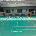 Piso de la corte de bádminton para el partido de bádminton interior