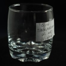 machine blown glass cups